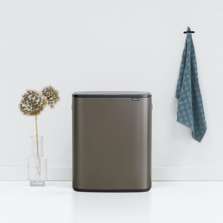 Kosz Bo Touch Bin 2x30 L, Platinum Brabantia