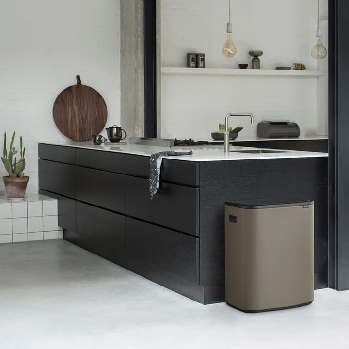 Kosz Bo Touch Bin 2x30 L, Platinum Brabantia