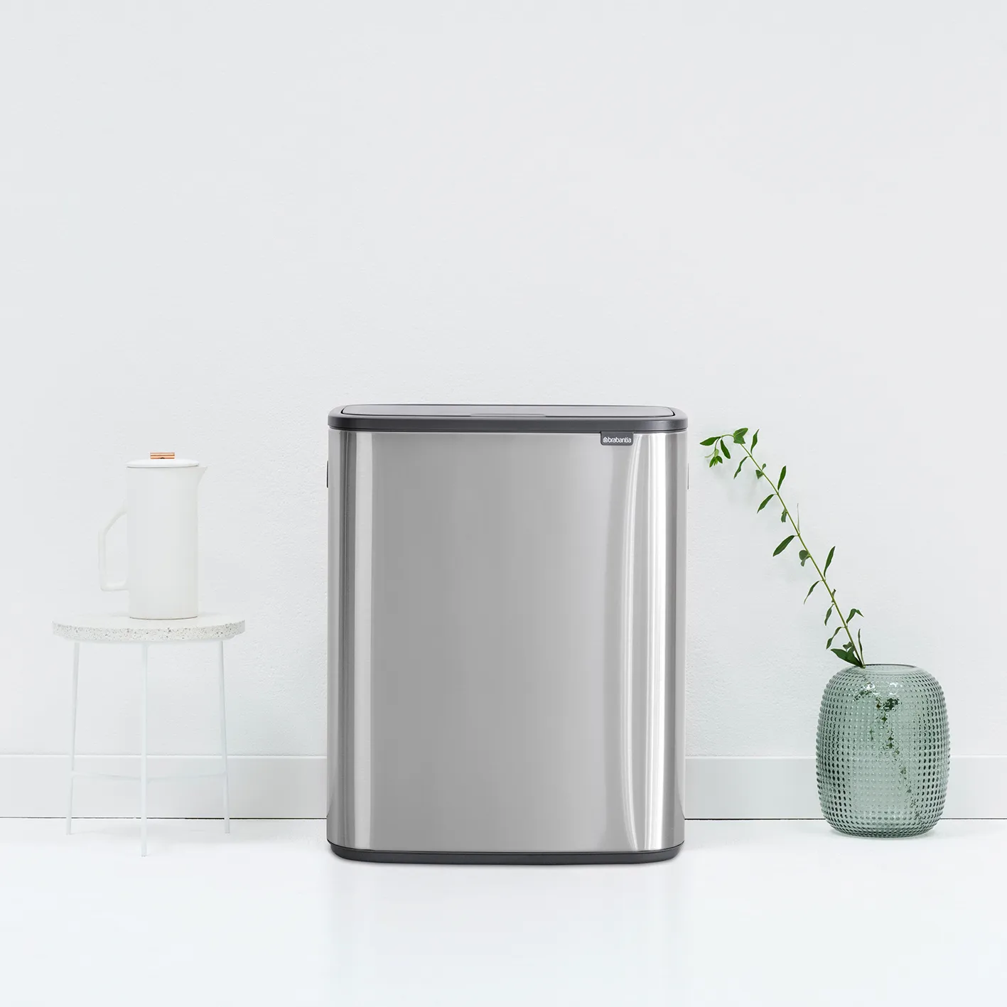 Kosz Bo Touch Bin 2x30 L, Stal szczotkowana matowa Brabantia