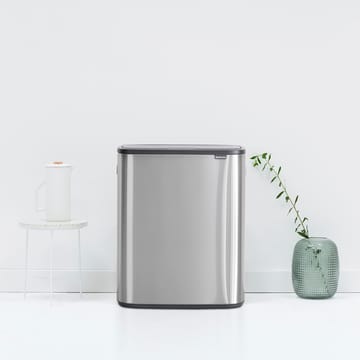 Kosz Bo Touch Bin 2x30 L - Stal szczotkowana matowa - Brabantia