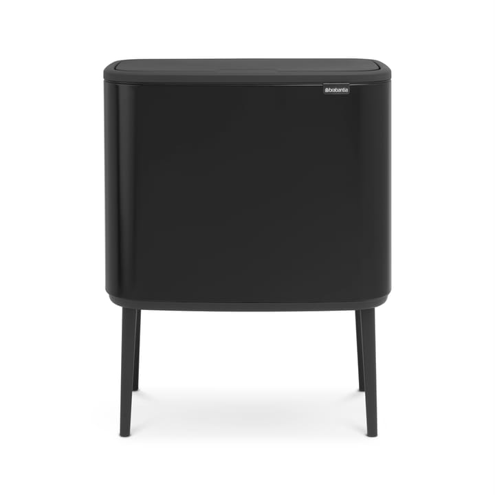 Kosz Bo Touch Bin 36 l - Matowa czerń - Brabantia