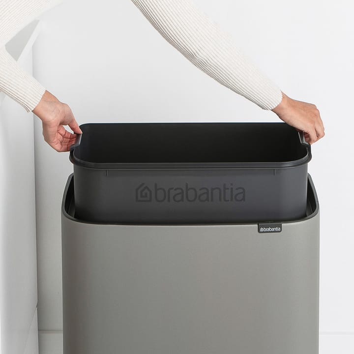 Kosz Bo Touch Bin 36 l, Mineral concrete grey Brabantia