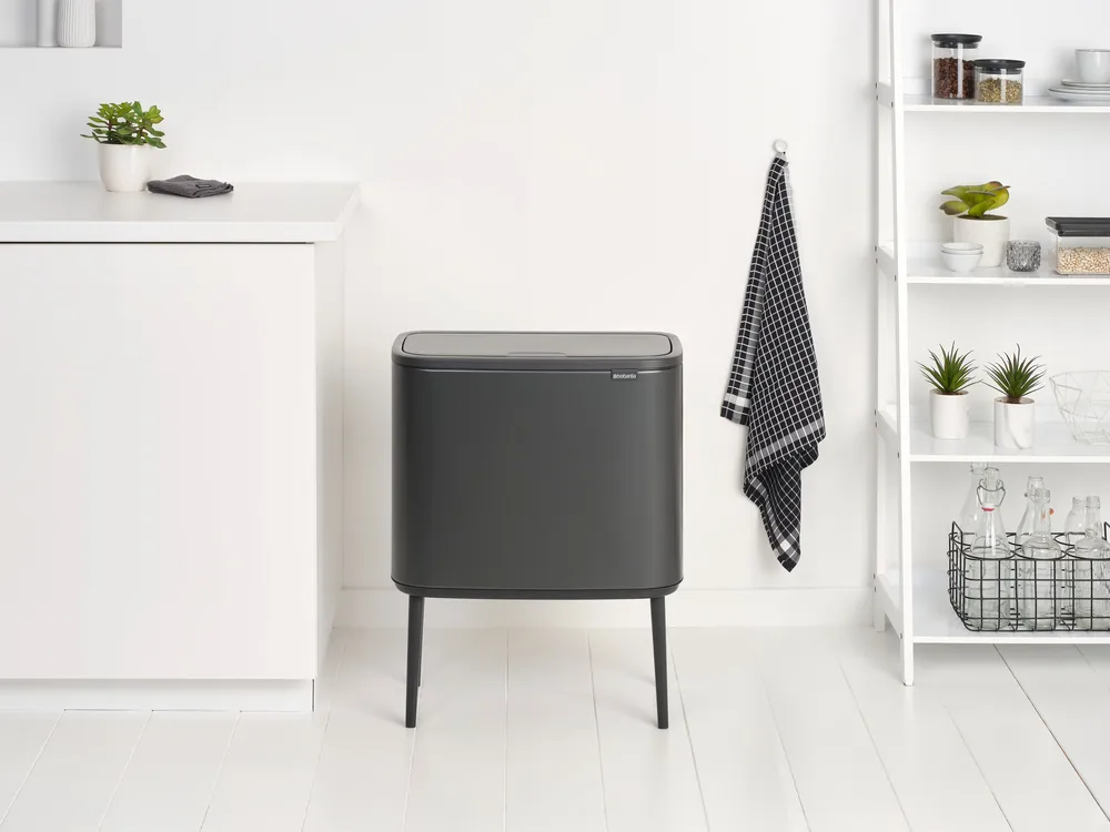 Kosz Bo Touch Bin 3x11 l, Confident Grey Brabantia