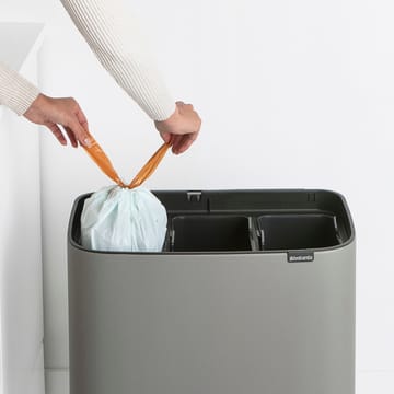Kosz Bo Touch Bin 3x11 l - Mineral concrete grey - Brabantia