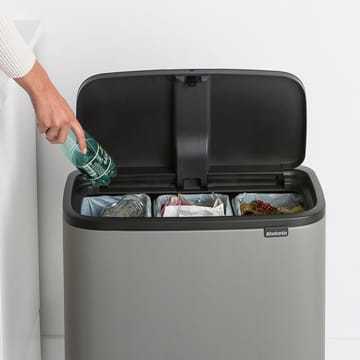 Kosz Bo Touch Bin 3x11 l - Mineral concrete grey - Brabantia