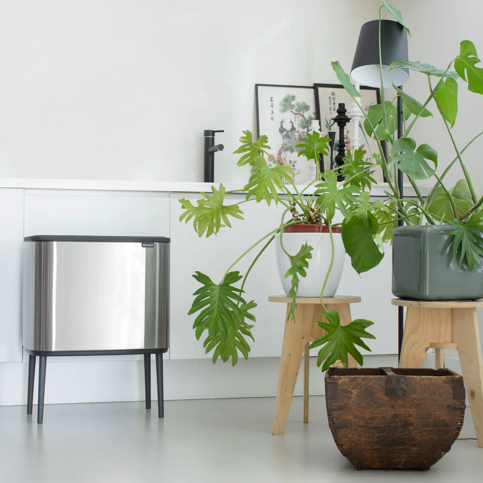 Kosz Bo Touch Bin 3x11 l, stal nierdzewna matowa Brabantia