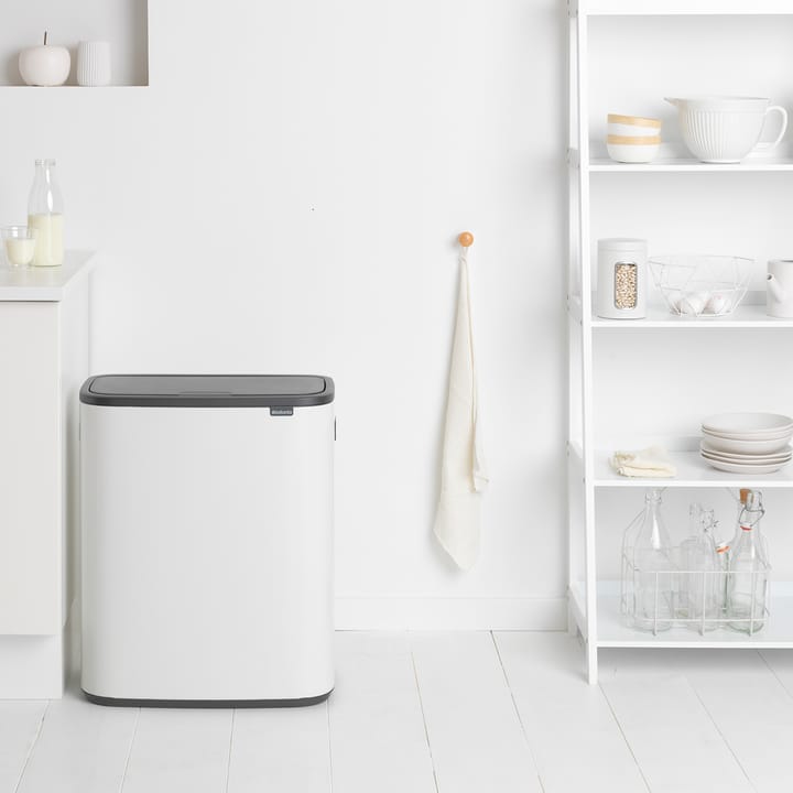 Kosz Bo Touch Bin 60 L - Biały - Brabantia