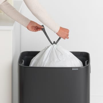 Kosz Bo Touch Bin 60 L - matowyczarny - Brabantia