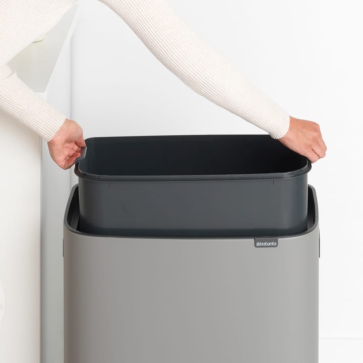 Kosz Bo Touch Bin 60 L, Mineral concrete grey Brabantia