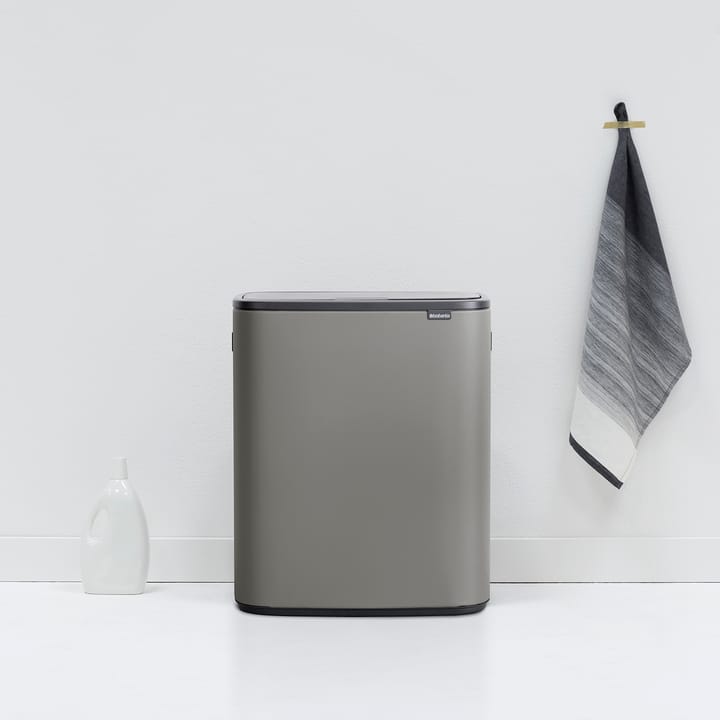 Kosz Bo Touch Bin 60 L, Mineral concrete grey Brabantia
