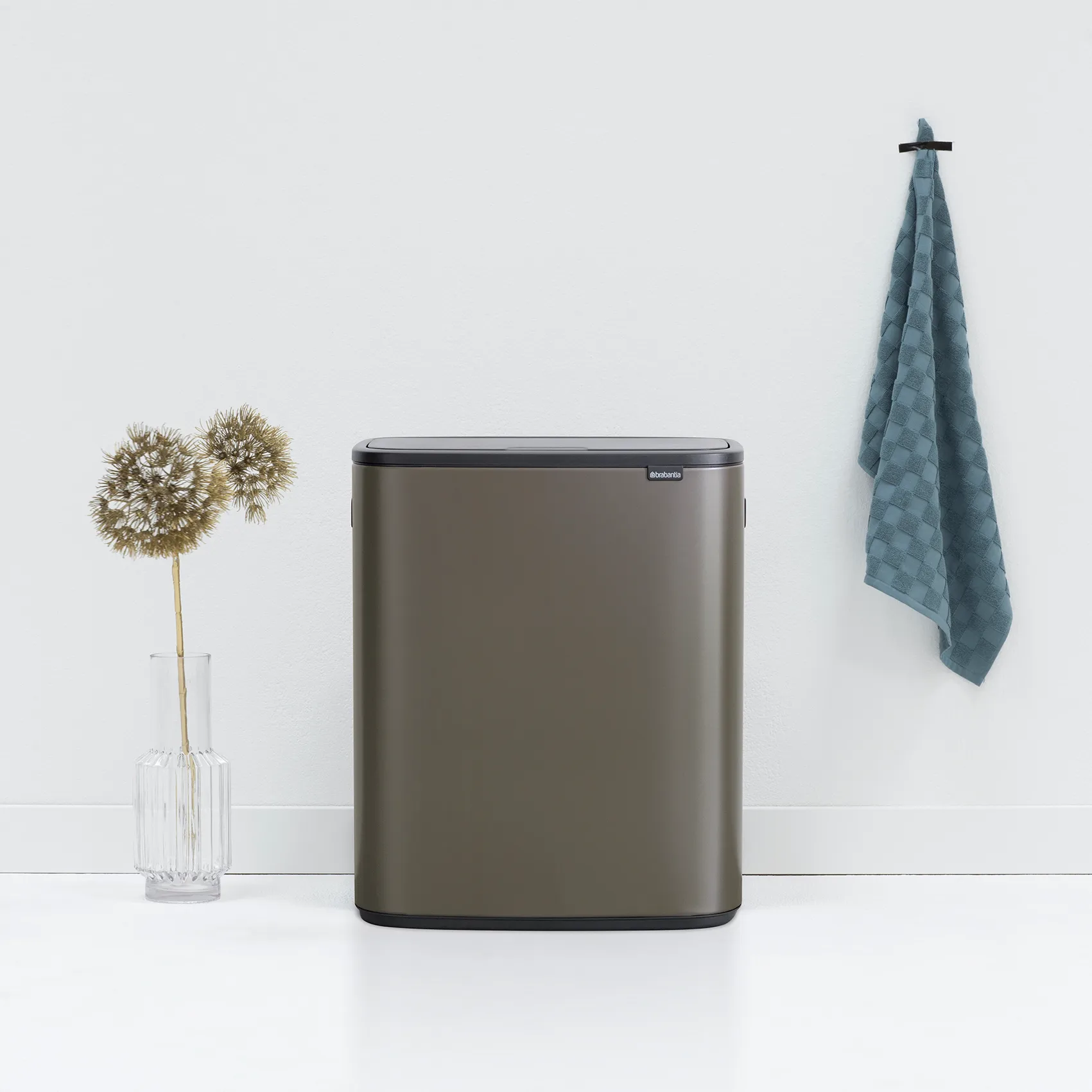 Kosz Bo Touch Bin 60 L, Platinum Brabantia