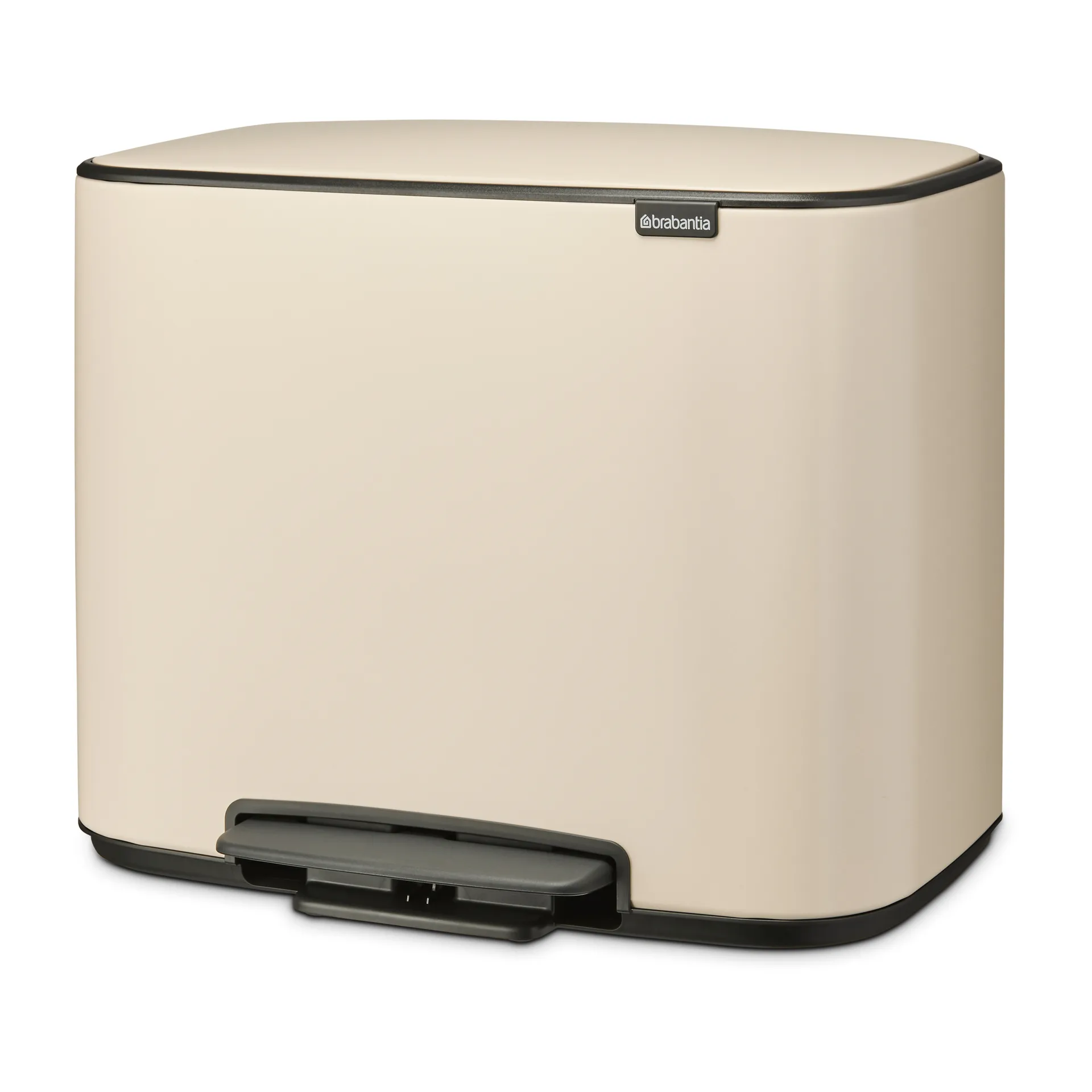 Kosz Bo z pedałem 11 23 l, Soft beige Brabantia