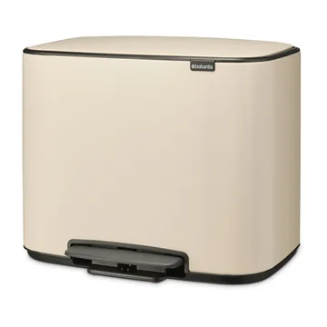 Kosz Bo z pedałem 11 23 l - Soft beige - Brabantia