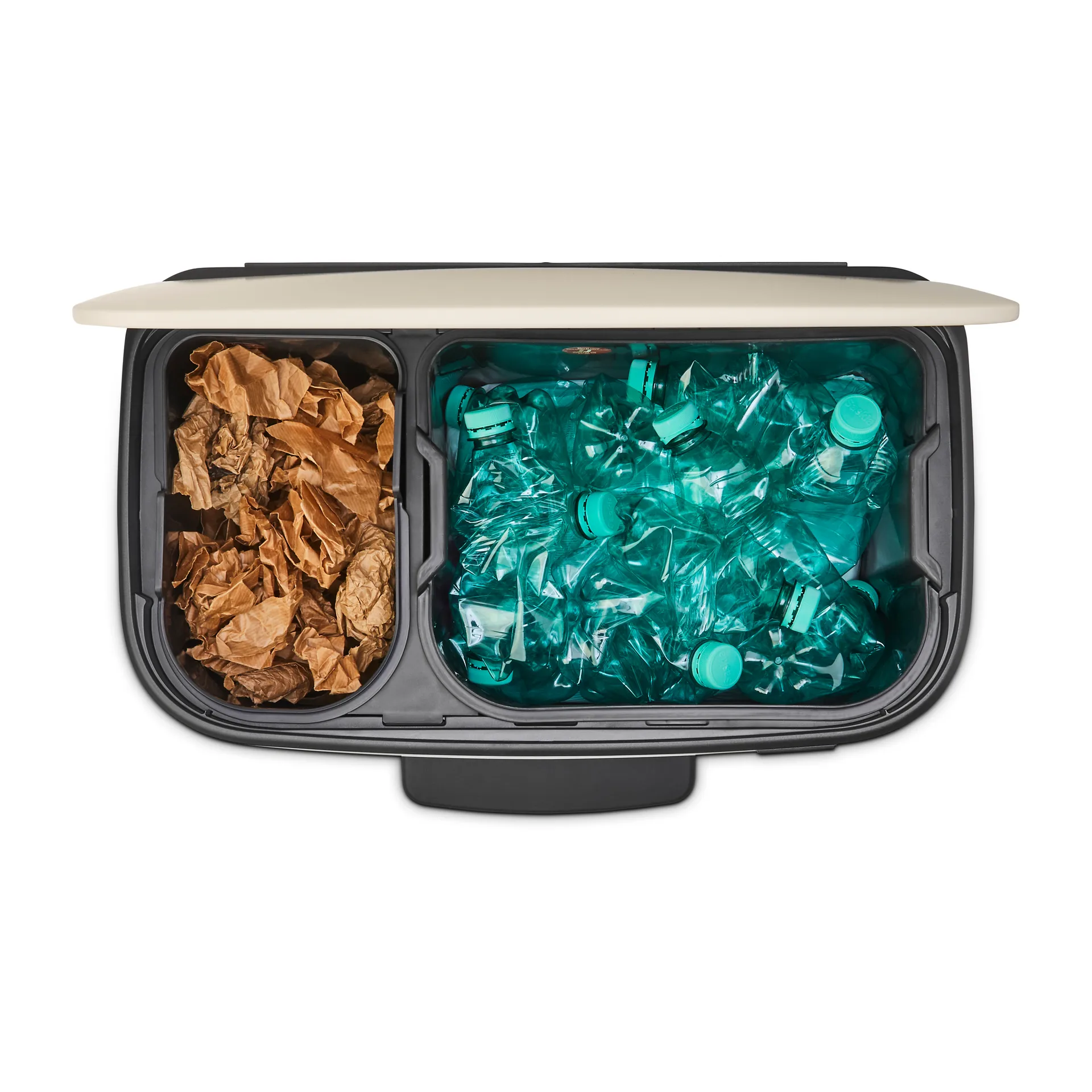 Kosz Bo z pedałem 11 23 l, Soft beige Brabantia