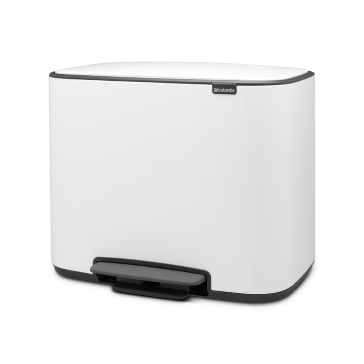 Kosz Bo z pedałem 36 l, biały Brabantia