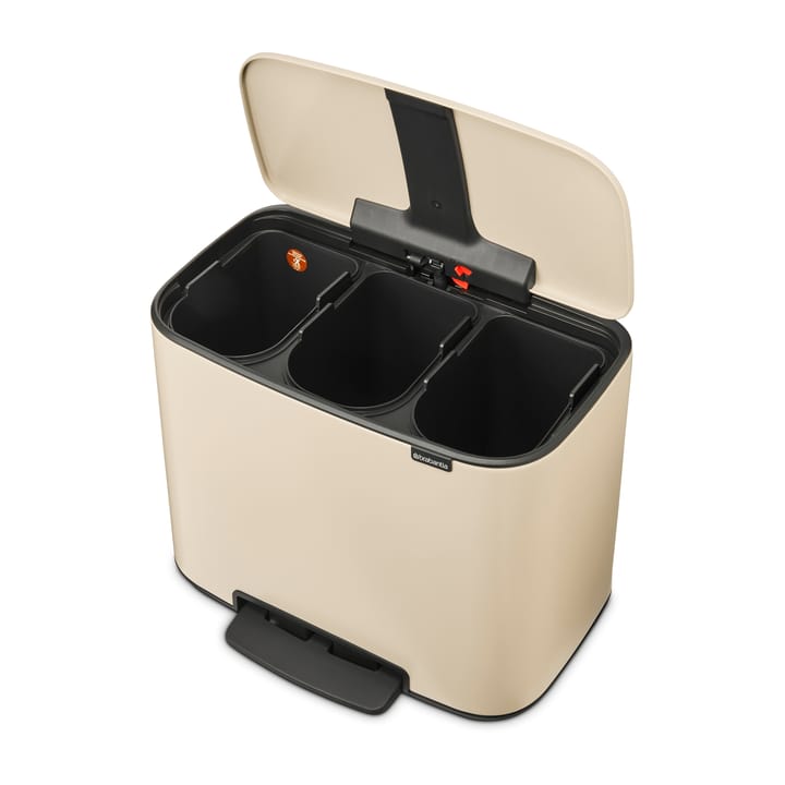 Kosz Bo z pedałem 3x11 l, Soft beige Brabantia