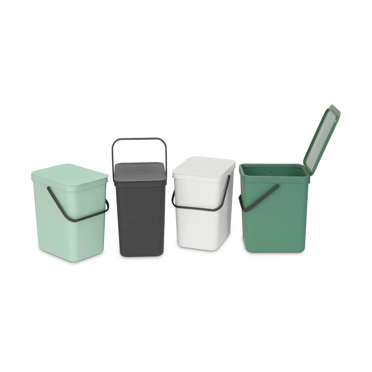Kosz na odpady Sort & Go 25 l, Jade Green Brabantia