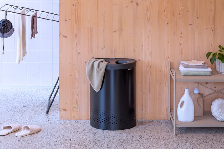 Kosz na pranie Brabantia selector 55 L, Czarny matowy Brabantia