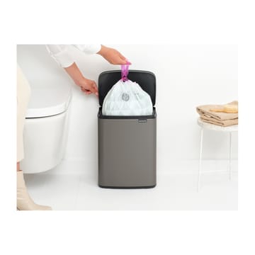 Kosz na śmieci Bo 12 L - Platinum - Brabantia