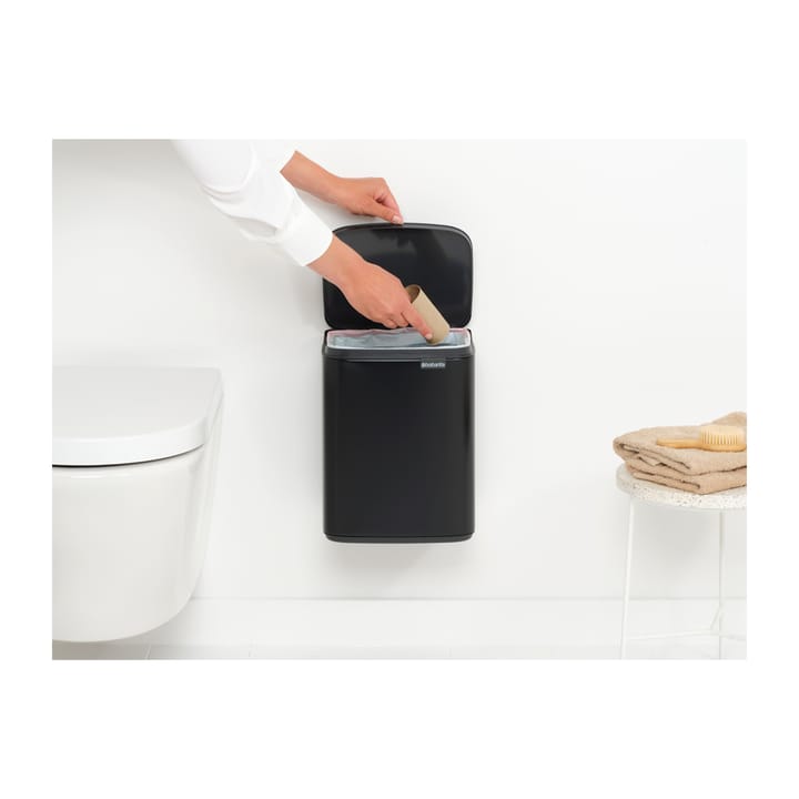 Kosz na śmieci Bo 7 L, Matte black Brabantia
