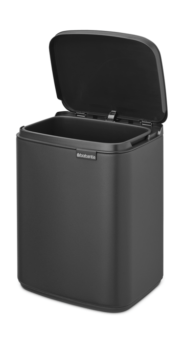 Kosz na śmieci Bo 7 L - Mineral Infinite Grey - Brabantia