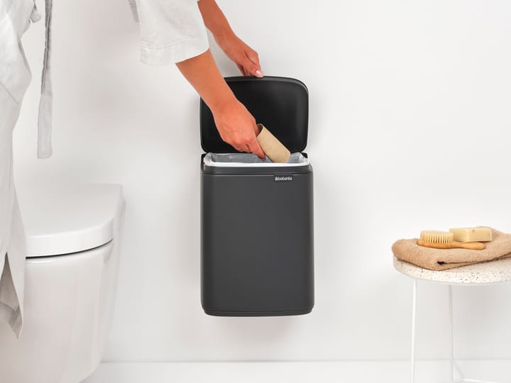 Kosz na śmieci Bo 7 L, Mineral Infinite Grey Brabantia