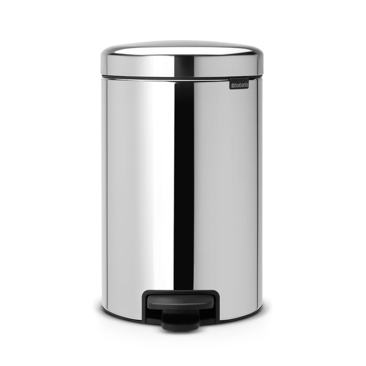 Kosz na śmieci New Icon 12 l - Brilliant Steel (stalowy) - Brabantia