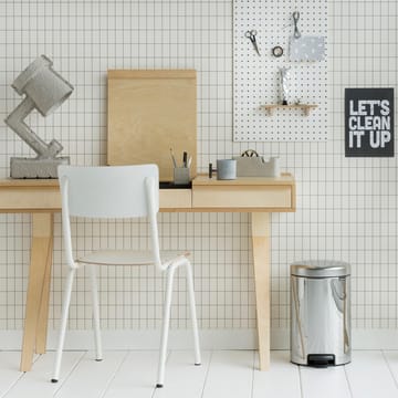 Kosz na śmieci New Icon 12 l - Brilliant Steel (stalowy) - Brabantia