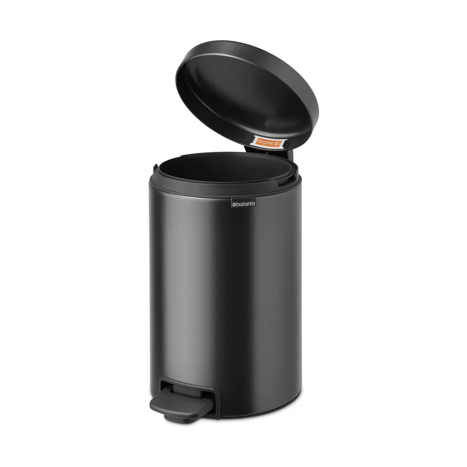 Kosz na śmieci New Icon 12 l, Confident Grey Brabantia