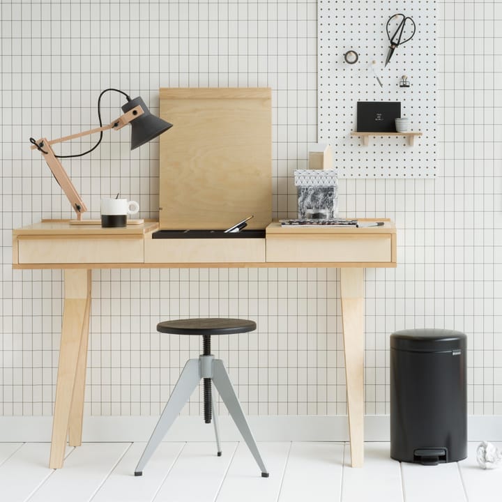 Kosz na śmieci New Icon 12 l, Matt black (czarny) Brabantia