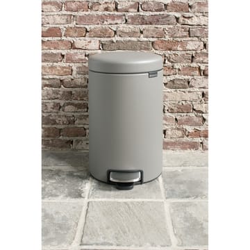Kosz na śmieci New Icon 12 l - Mineral concrete grey (szary) - Brabantia