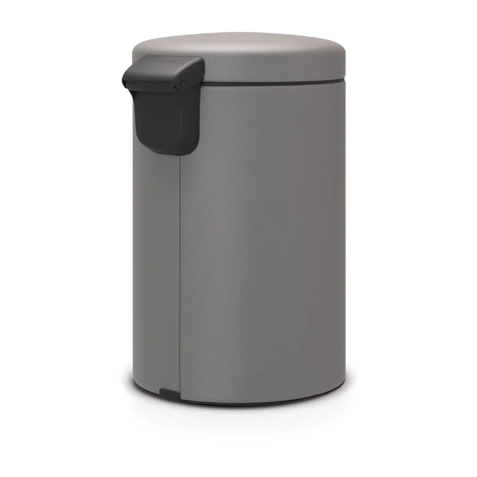 Kosz na śmieci New Icon 12 l, Mineral concrete grey (szary) Brabantia