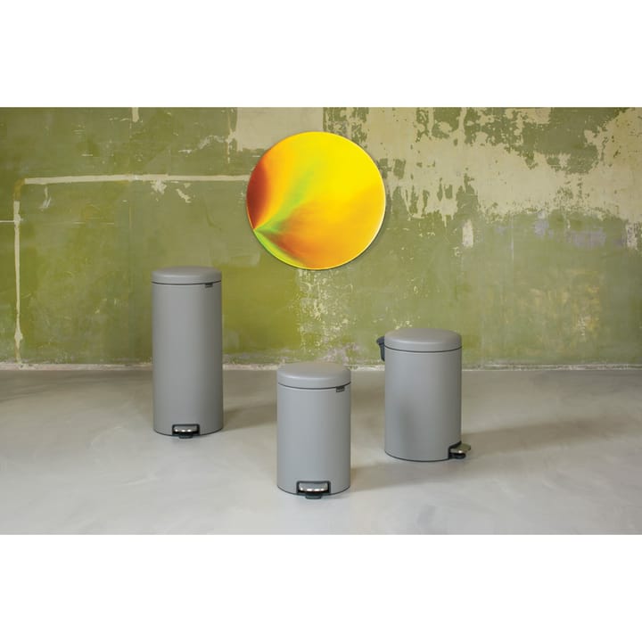 Kosz na śmieci New Icon 12 l, Mineral concrete grey (szary) Brabantia