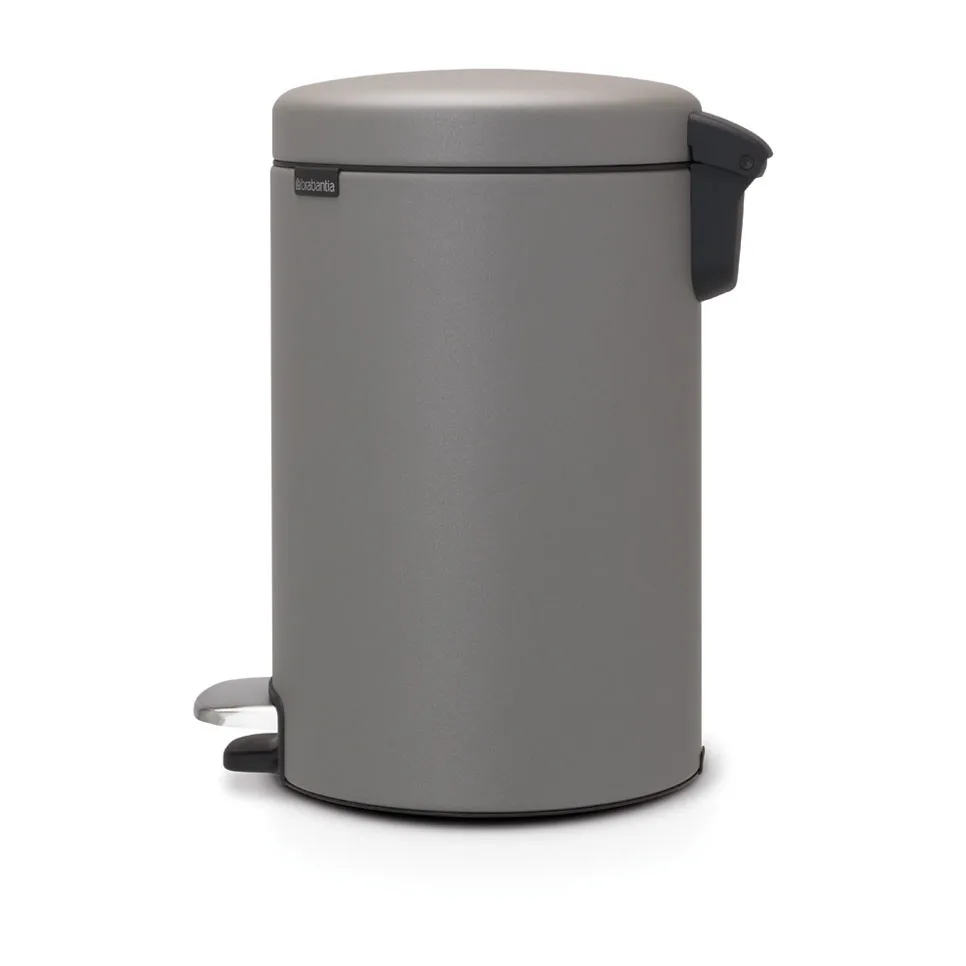 Kosz na śmieci New Icon 12 l, Mineral concrete grey (szary) Brabantia