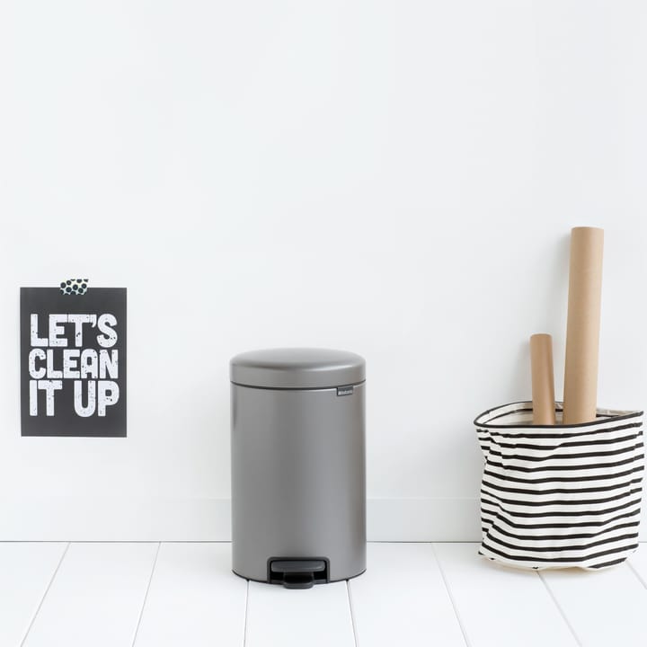 Kosz na śmieci New Icon 12 l, Platinum (platynowy) Brabantia