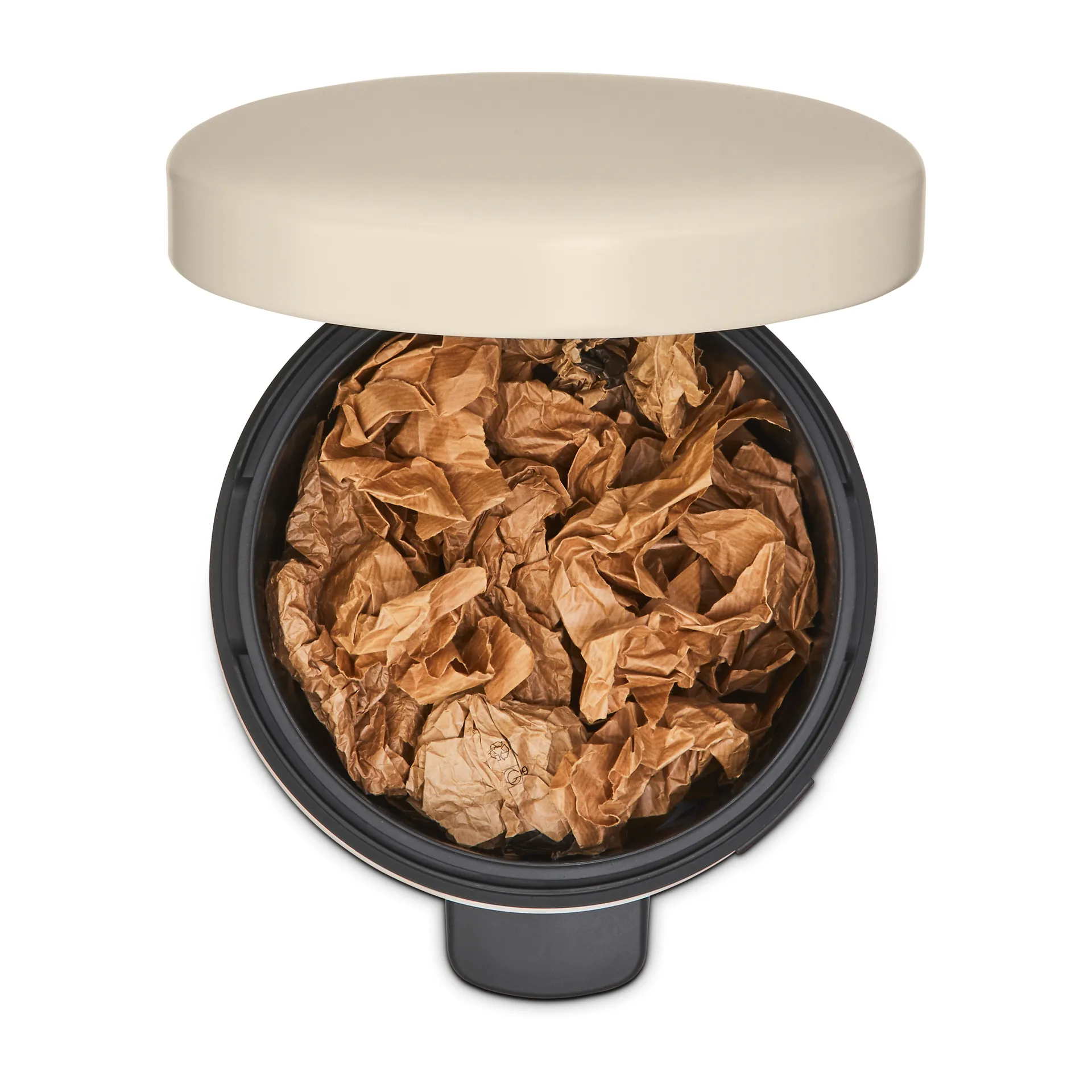 Kosz na śmieci New Icon 12 l, Soft beige (beżowy) Brabantia