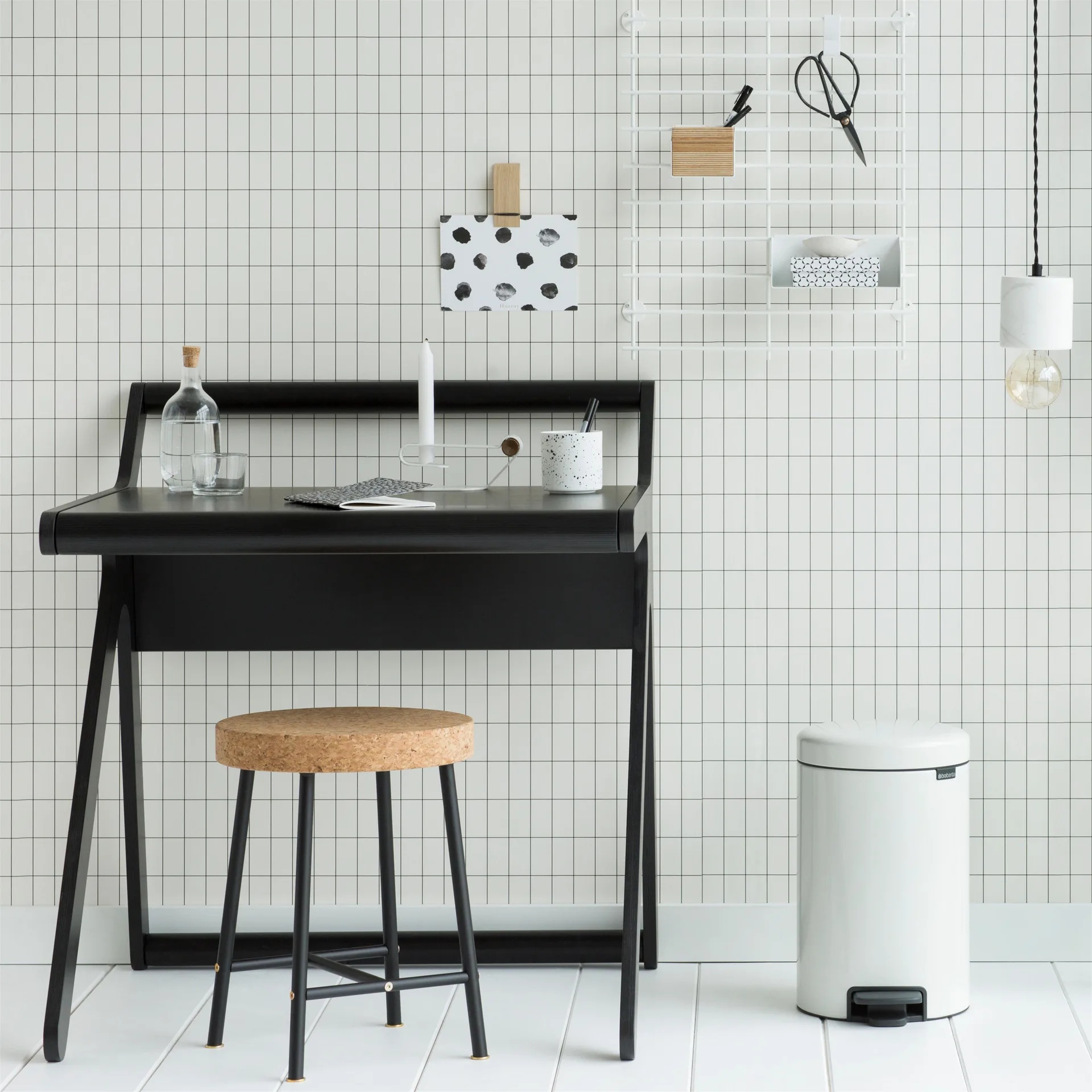 Kosz na śmieci New Icon 12 l, White (biały) Brabantia