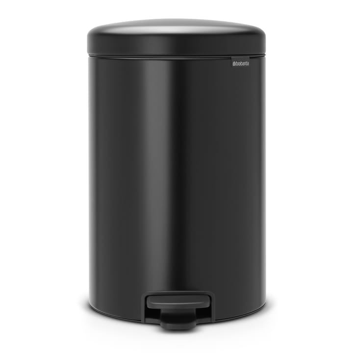 Kosz na śmieci New Icon 20 l - matt black (czarny) - Brabantia