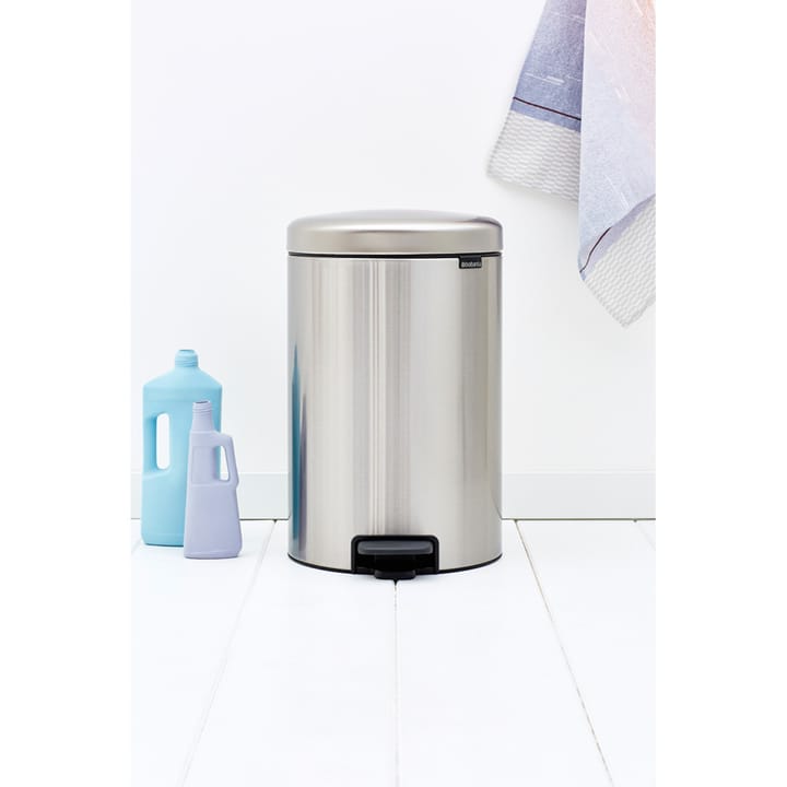 Kosz na śmieci New Icon 20 l, Matt steel fingerprint proof Brabantia