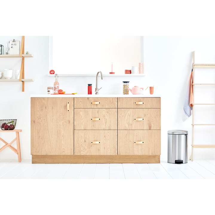 Kosz na śmieci New Icon 20 l, Matt steel fingerprint proof Brabantia