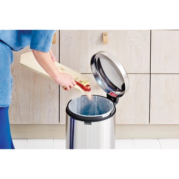 Kosz na śmieci New Icon 20 l - Matt steel fingerprint proof - Brabantia