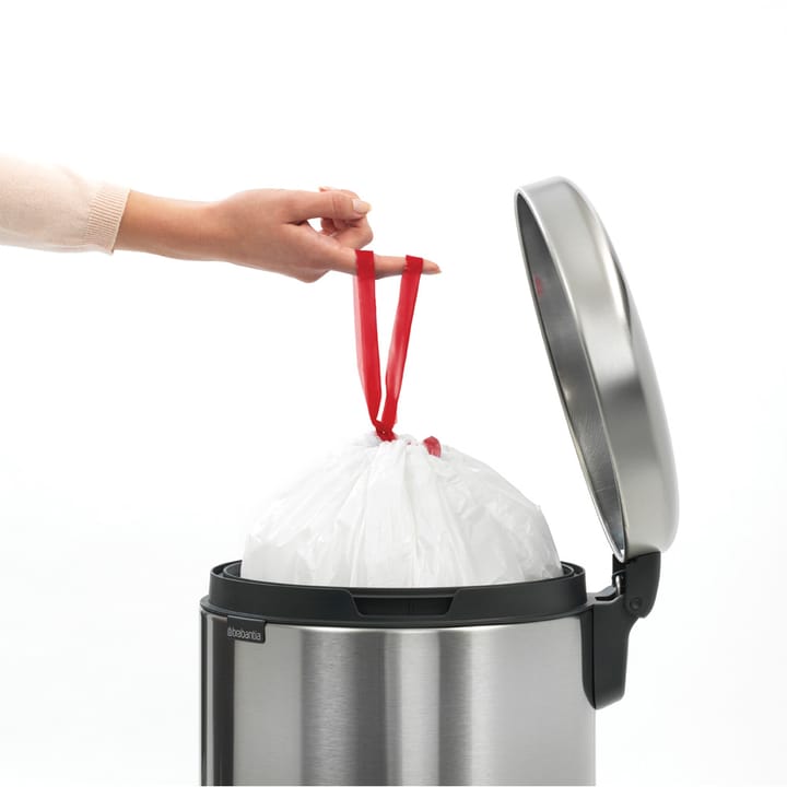Kosz na śmieci New Icon 20 l, Matt steel fingerprint proof Brabantia