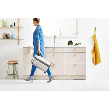 Kosz na śmieci New Icon 20 l - Matt steel fingerprint proof - Brabantia