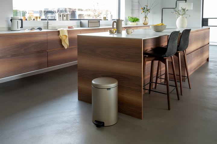 Kosz na śmieci New Icon 20 l, Metallic Gold Brabantia