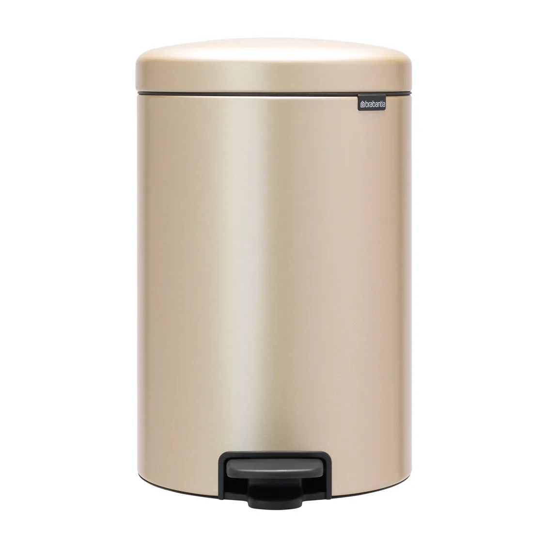 Kosz na śmieci New Icon 20 l, Metallic Gold Brabantia