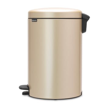 Kosz na śmieci New Icon 20 l - Metallic Gold - Brabantia