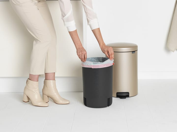 Kosz na śmieci New Icon 20 l, Metallic Gold Brabantia