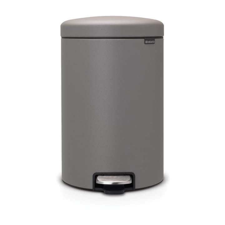 Kosz na śmieci New Icon 20 l - Mineral concrete grey - Brabantia