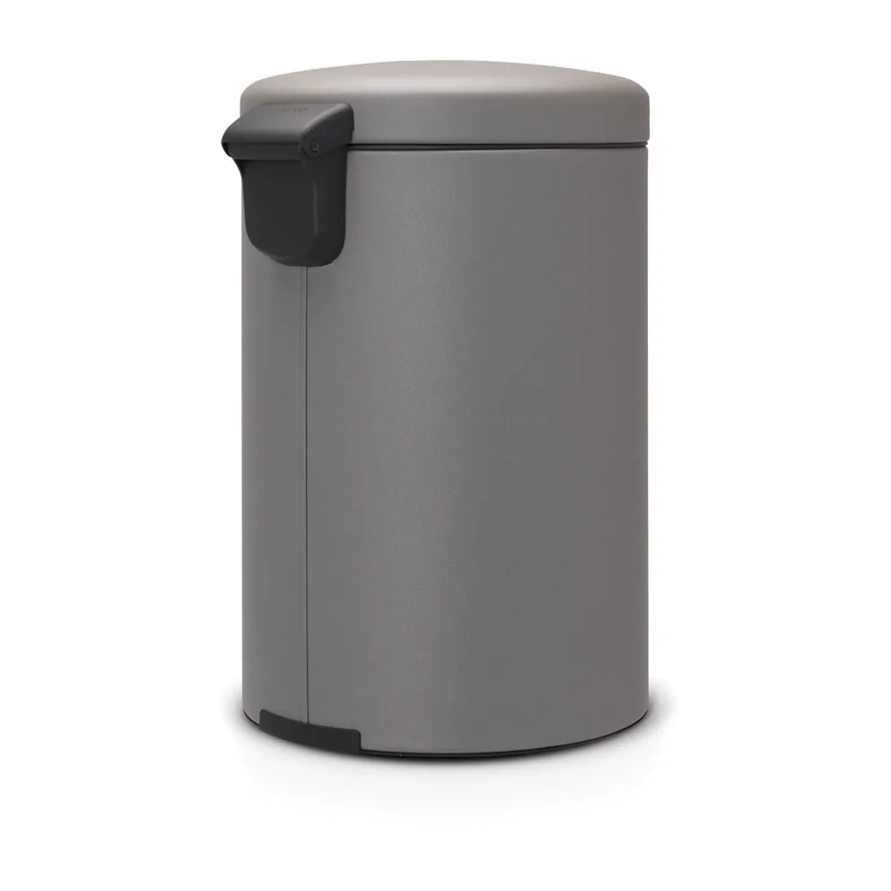 Kosz na śmieci New Icon 20 l, Mineral concrete grey Brabantia