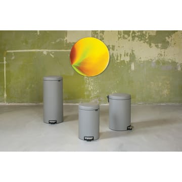 Kosz na śmieci New Icon 20 l - Mineral concrete grey - Brabantia